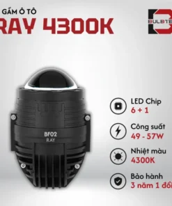 Bi Gầm Ô Tô 2.0 Ray 4300k Bulbtek