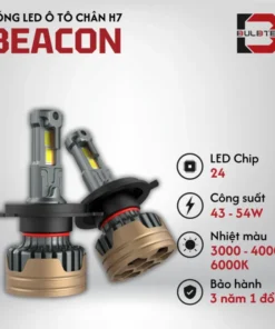 Bóng Led Ô Tô Beacon Chân H7 Bulbtek