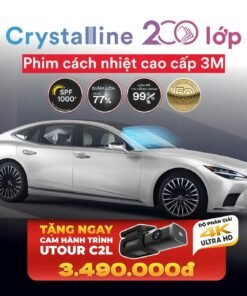 Film Cách Nhiệt 3M Crystalline Sedan