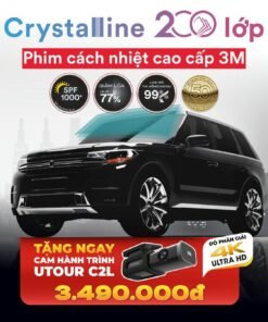 Film Cách Nhiệt 3M Crystalline Suv
