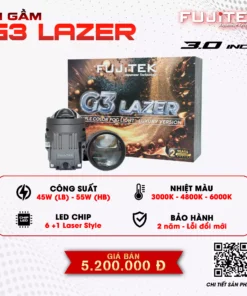Fujitek G3 Lazer Bi Gầm 3 Inch 3 Màu Tích Hợp